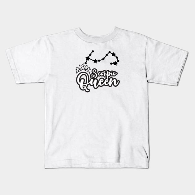 Scorpio Kids T-Shirt by Mrosario Creative